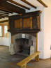 Haden Hall fireplace