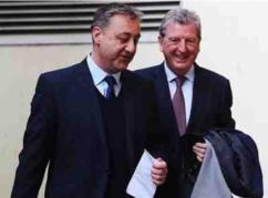 Tim with Roy Hodgson